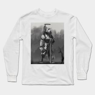 Warrior dog Long Sleeve T-Shirt
